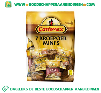 Conimex Kroepoek mixpack aanbieding