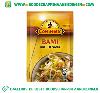 Conimex Kruidenmix voor bami aanbieding