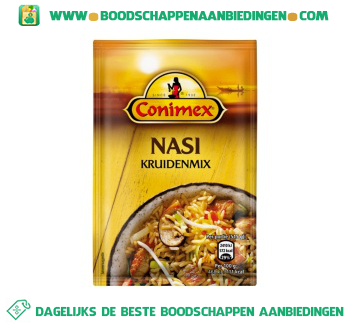 Conimex Mix nasi aanbieding