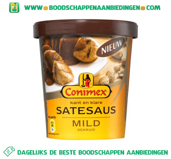 Satésaus mild aanbieding