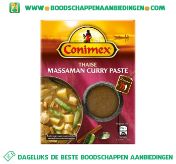 Conimex Thaise massaman curry aanbieding