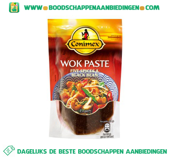 Wok Paste Five spices & Black bean aanbieding