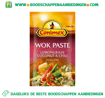 Wok Paste Lemongrass & Chili aanbieding