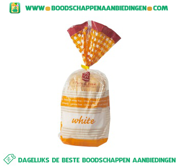 Wit brood glutenvrij aanbieding