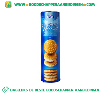 Continental Bakeries Biscuit fourre vanille aanbieding