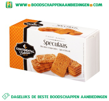 Continental Bakeries Speculaas aanbieding