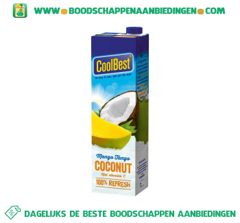 Coconut mango tango aanbieding