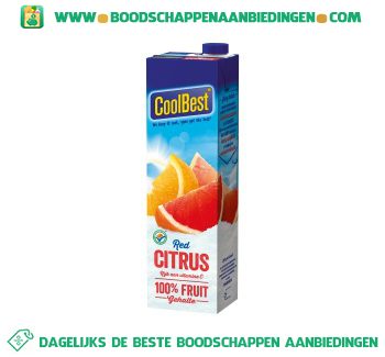 Coolbest Red citrus aanbieding