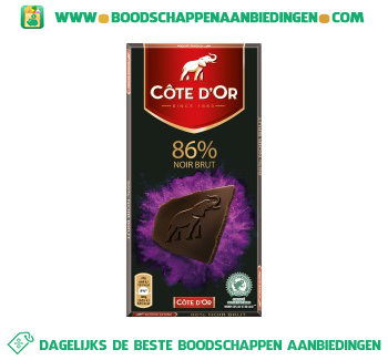 Sensations chocolade 86% aanbieding