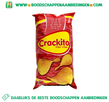 Crackito Chips naturel aanbieding