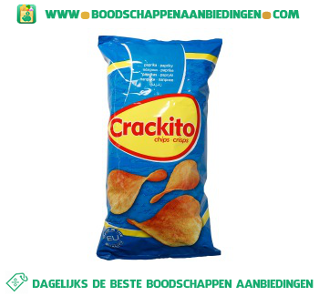 Crackito Chips paprika aanbieding