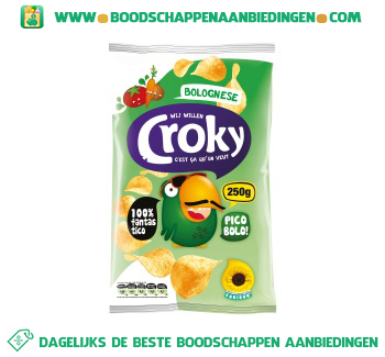 Croky Chips bolognese aanbieding