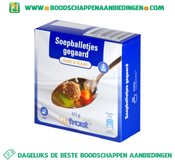 Soepballetjes gegaard aanbieding