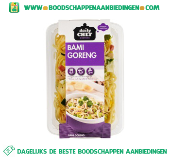 Bami goreng aanbieding