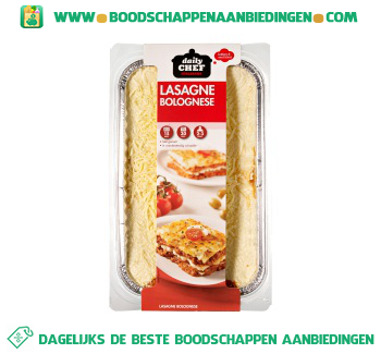 Daily Chef Lasagne bolognese aanbieding