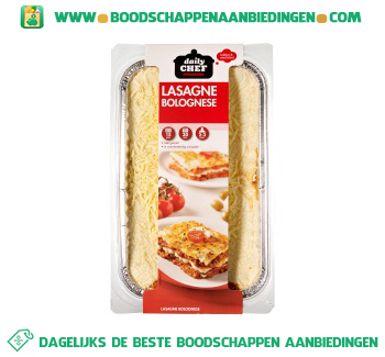 Lasagne bolognese aanbieding