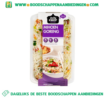 Mihoen goreng aanbieding