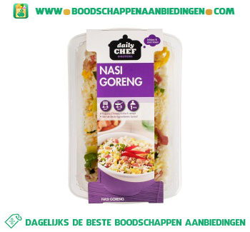 Nasi goreng aanbieding