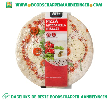 Pizza mozzarella aanbieding