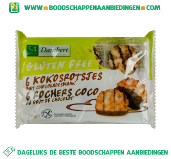 Glutenvrije kokosrotsjes aanbieding