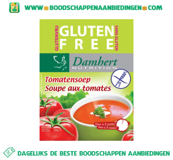 Damhert Glutenvrije tomatensoep aanbieding