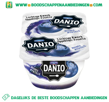 Danio Luchtige kwark bosbes aanbieding