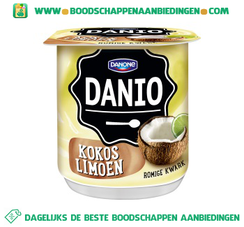 Danio Romige kwark kokos limoen aanbieding