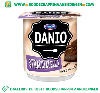 Danio Romige kwark stracciatella aanbieding