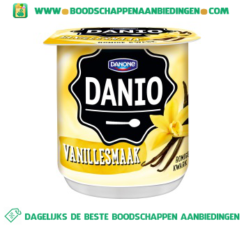 Danio Romige kwark vanille aanbieding