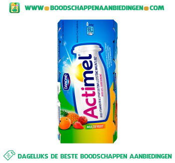 Actimel multifruit aanbieding