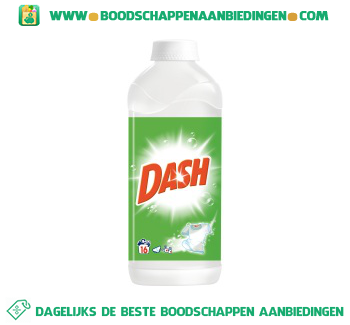 Dash Regular vloeibaar wasmiddel 16 wasbeurten aanbieding