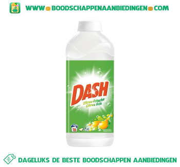 Dash Wasmiddel citrus fris aanbieding