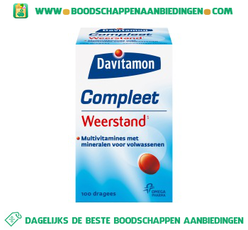 Davitamon Multivitamines compleet weerstand aanbieding