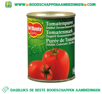 Del Monte Tomatenpuree aanbieding