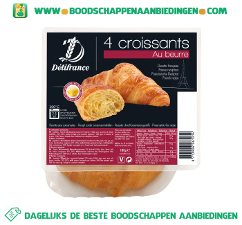 Delifrance Croissants aanbieding