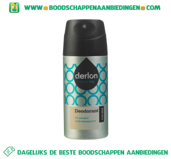 Derlon Deospray for men aanbieding