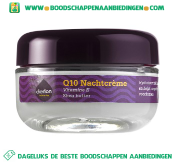 Nachtcreme aanbieding