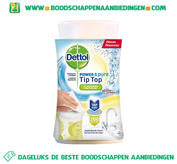 Dettol Tiptop citrus aanbieding