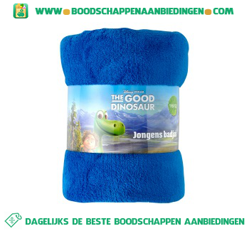 Disney Badjas The Good Dinosaur maat 116/122 aanbieding