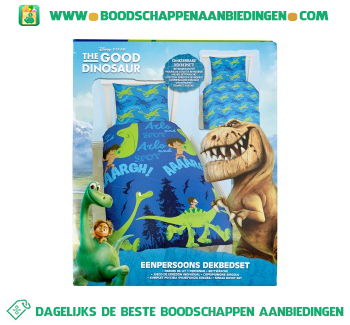 Disney Dekbed good dinosaur aanbieding