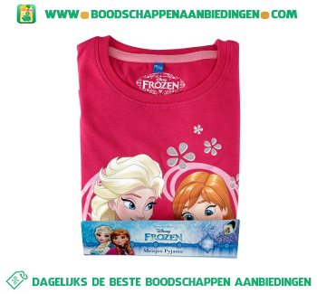 Pyjama Frozen maat 104/110 aanbieding