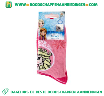 Disney Sokken Frozen maat 27/30 pak 3 paar aanbieding