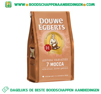 Douwe Egberts Aroma variaties mocca aanbieding