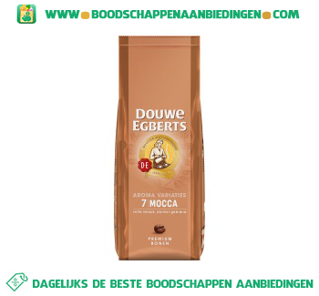 Douwe Egberts Aroma variaties mocca koffiebonen aanbieding