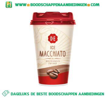 Ice macchiato aanbieding