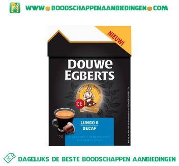 Lungo capsules decafe aanbieding