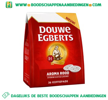 Douwe Egberts Pads aroma rood aanbieding