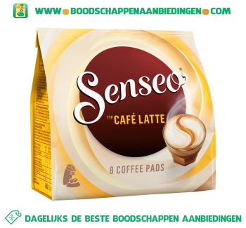 Douwe Egberts Senseo cafe latte aanbieding