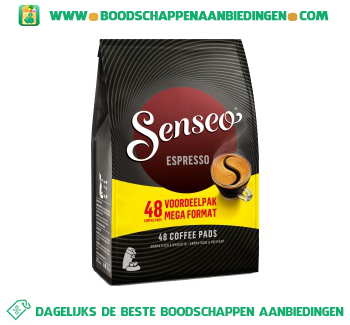 Douwe Egberts Senseo espresso aanbieding