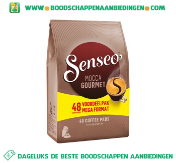 Douwe Egberts Senseo mocca gourmet aanbieding